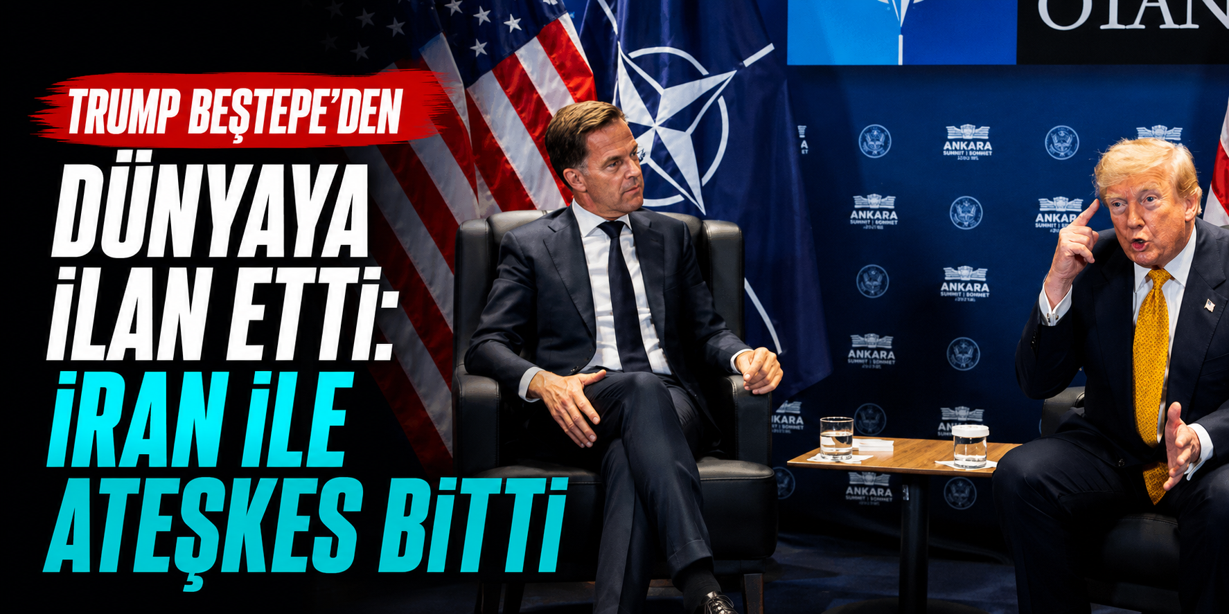 Trump'tan NATO Zirvesi'nde İran Çıkışı! "Ateşkes Bitti, Çok Sert Vurduk"