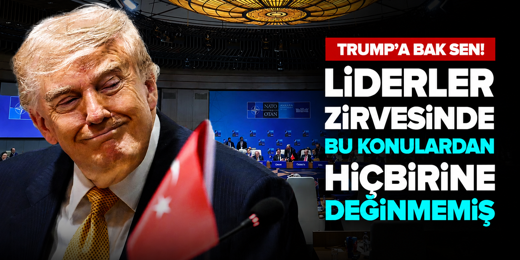 Trump Zirvede Sessiz Kaldı! İspanya, İran ve Grönland Gündeme Gelmedi