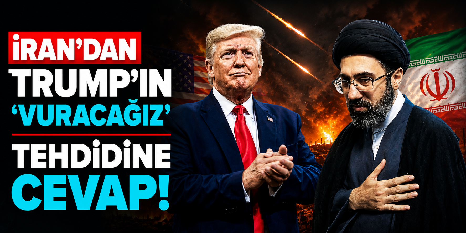 Trump'ın İran Tehdidine Tahran'dan Sert Yanıt! "Derhal Karşılık Verilecek"