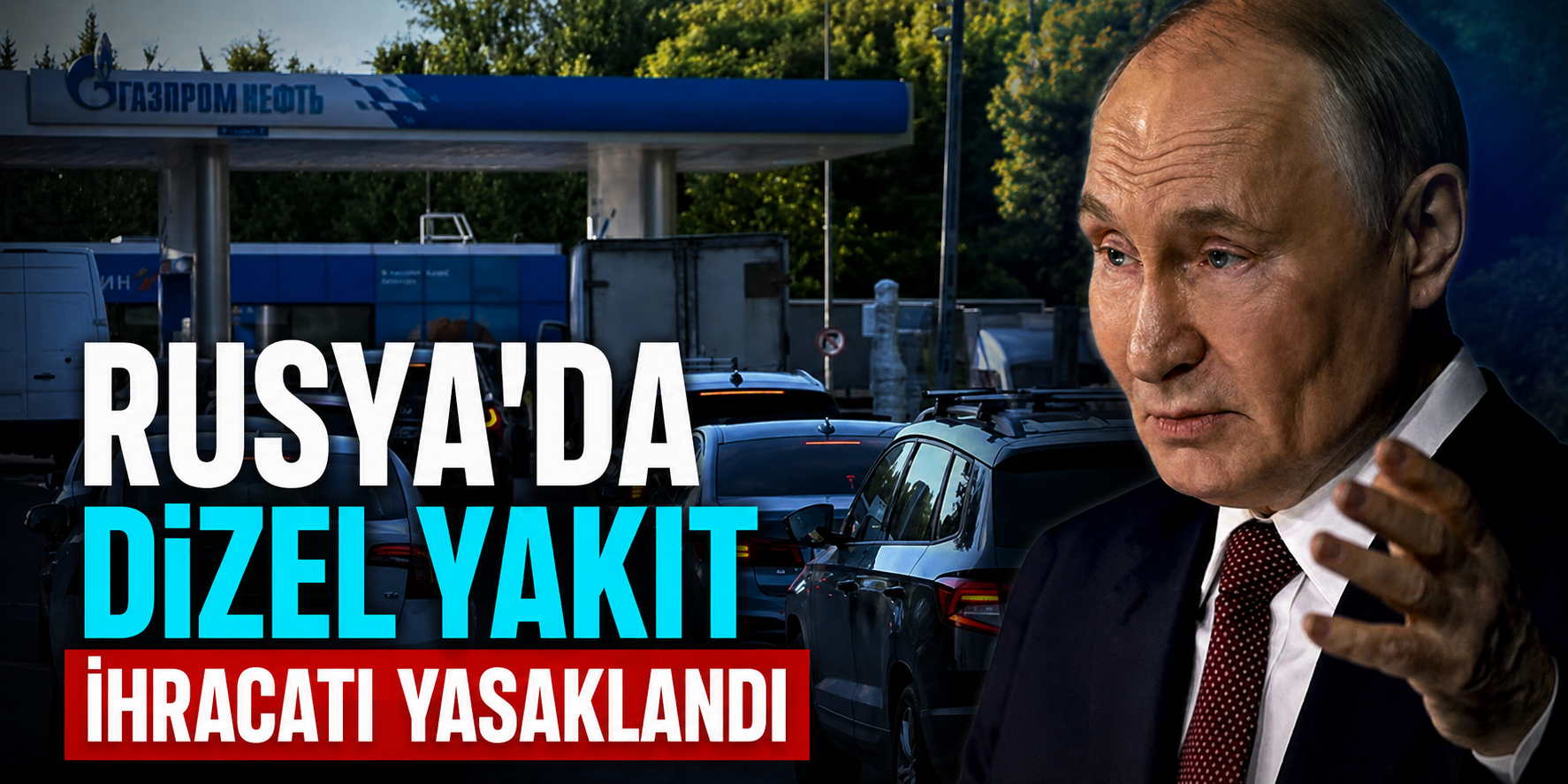 Akaryakıt Krizi Derinleşiyor! Rusya Dizel İhracatını Durdurdu, Yakıt İthalatına Başlıyor