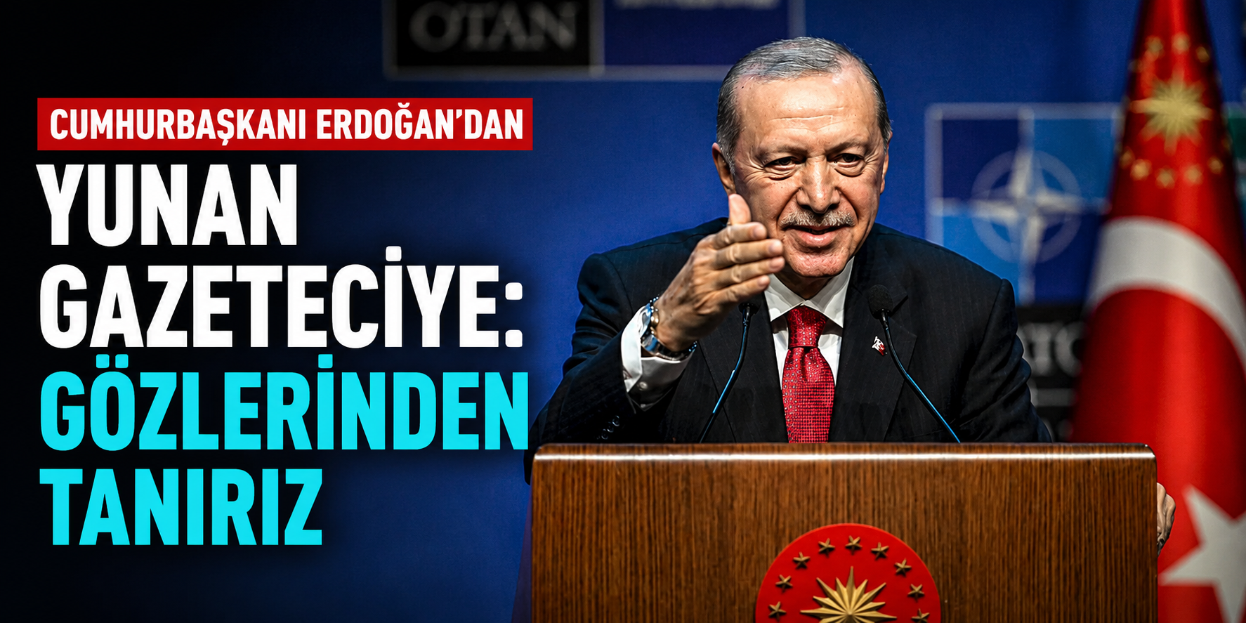 Basın Toplantısında Gülümseten An! Erdoğan'ın Yunan Gazeteciyle Diyaloğu Dikkat Çekti