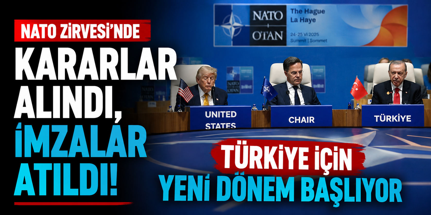 NATO Zirvesinde Türkiye Damgası! Savunmadan Ticarete Tarihi Adımlar Atıldı