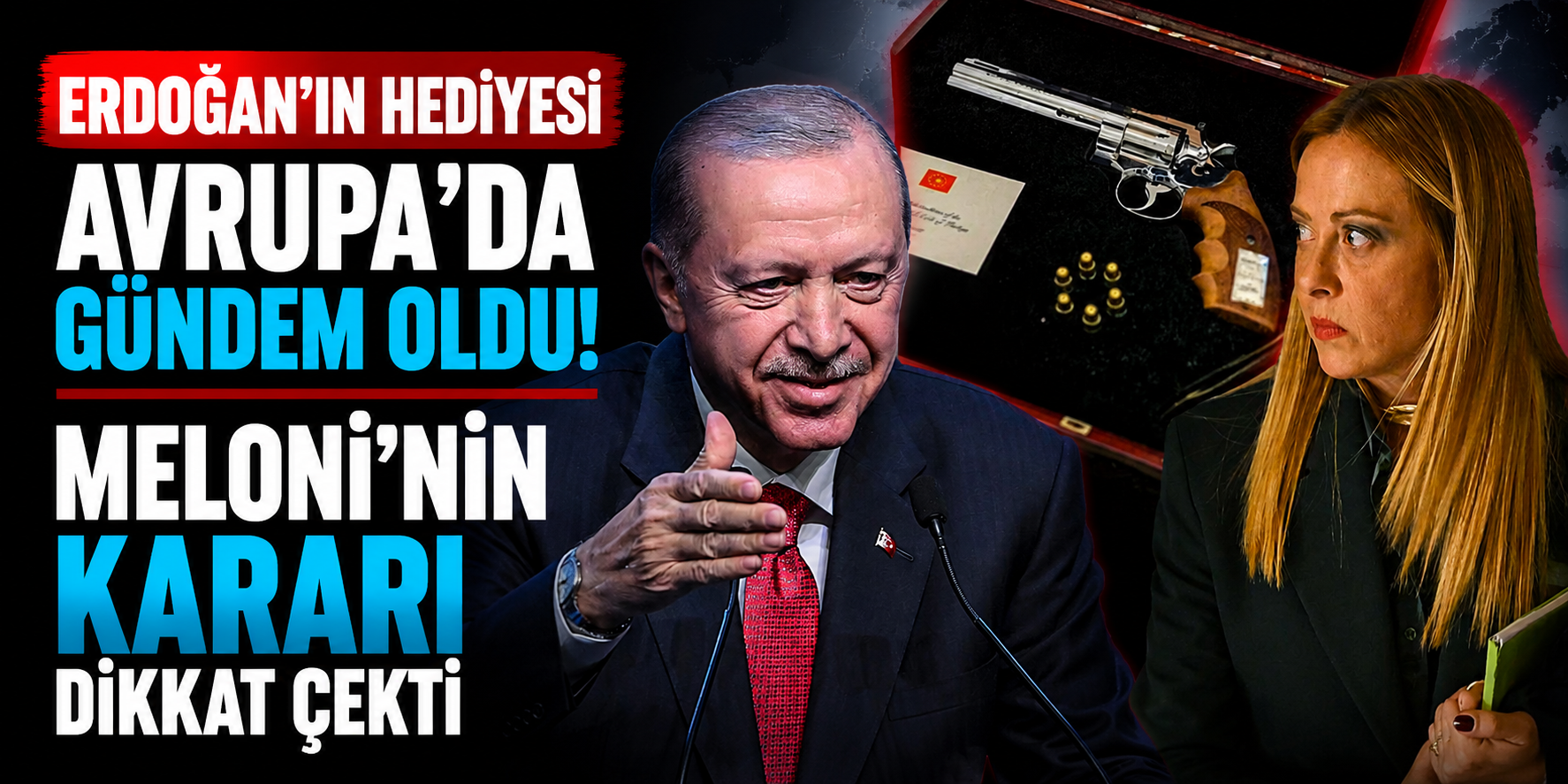 Erdoğan'ın NATO Hediyesi Avrupa'da Gündem Oldu! Liderler Revolverleri Böyle Koruyor