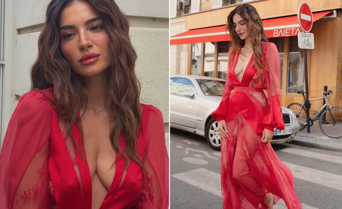 Melisa Aslı Pamuk Paris'te Nefes Kesti! Cesur Tarzı Sosyal Medyayı İkiye Böldü