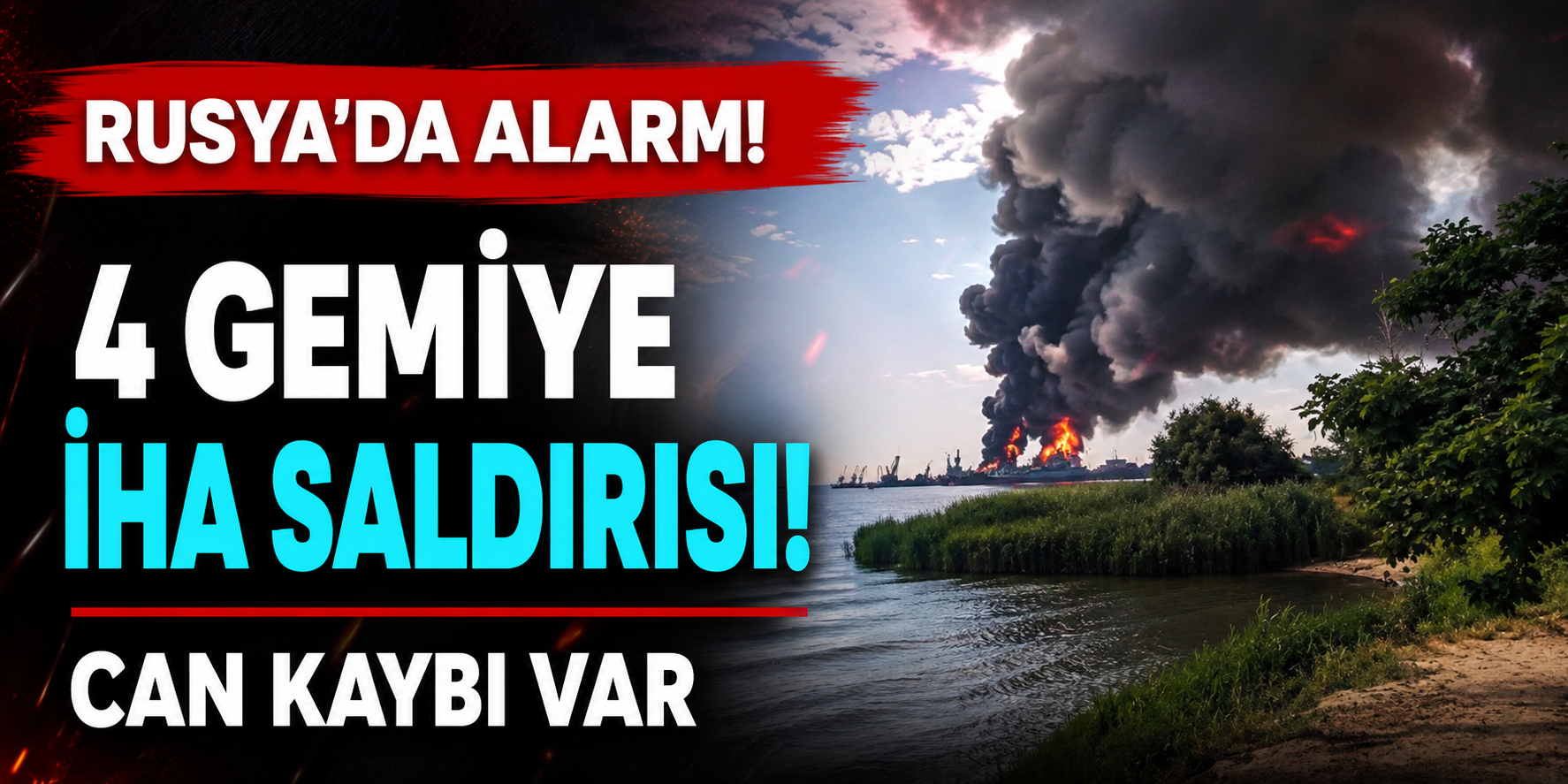 Azak Denizi’nde Korku Dolu Anlar: Rusya 15’ten Fazla İHA’nın İmha Edildiğini Duyurdu