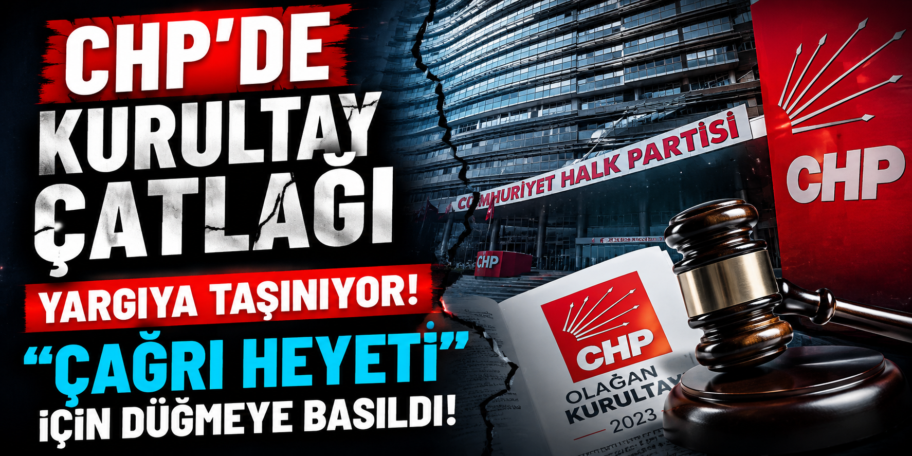 CHP’de Kurultay Çatlağı Yargıya Taşınıyor: "Çağrı Heyeti" İçin Düğmeye Basıldı!