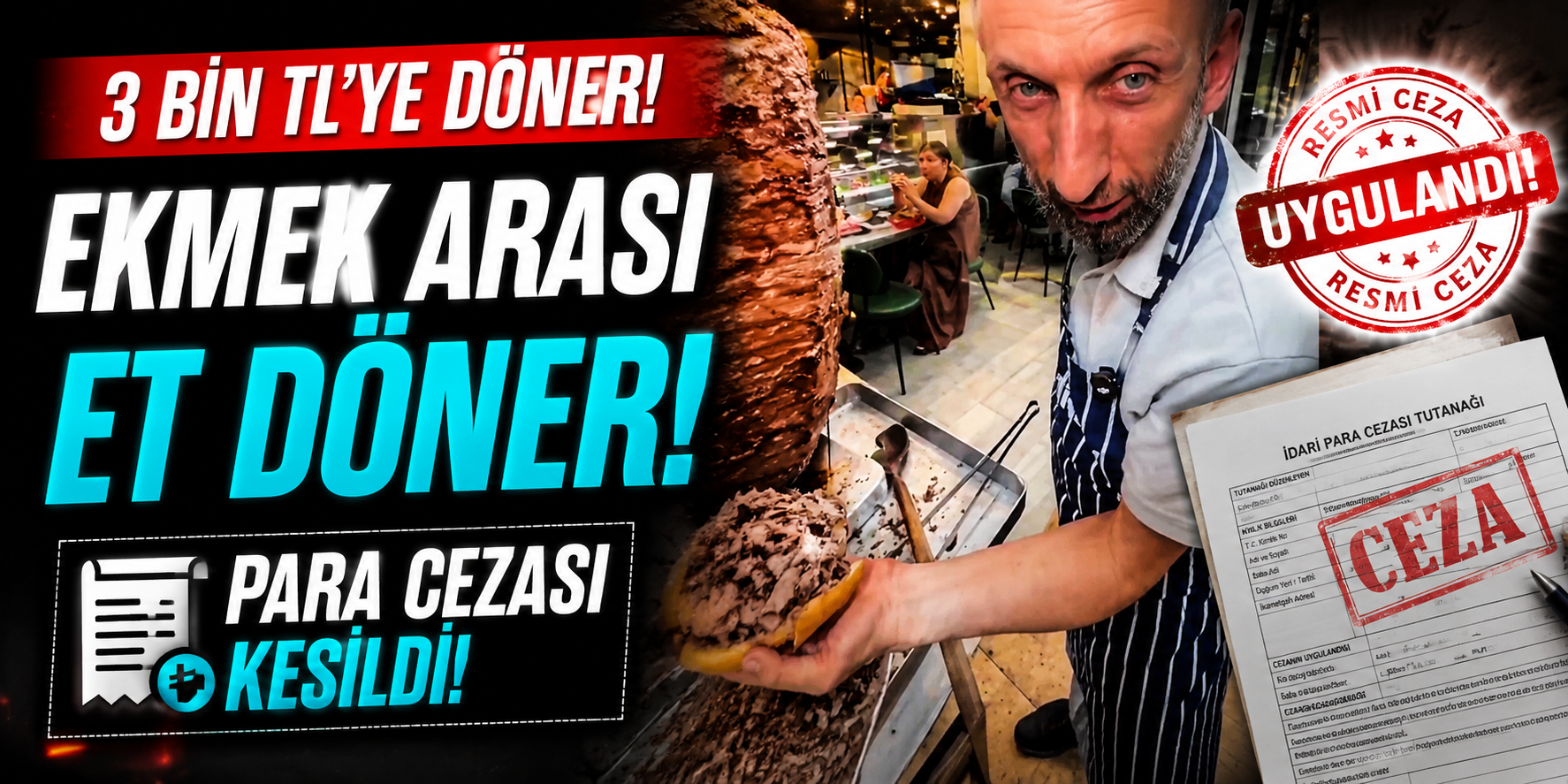 Kapalıçarşı'da 3 Bin TL'lik Döner Gündem Oldu! Bakanlık Harekete Geçti
