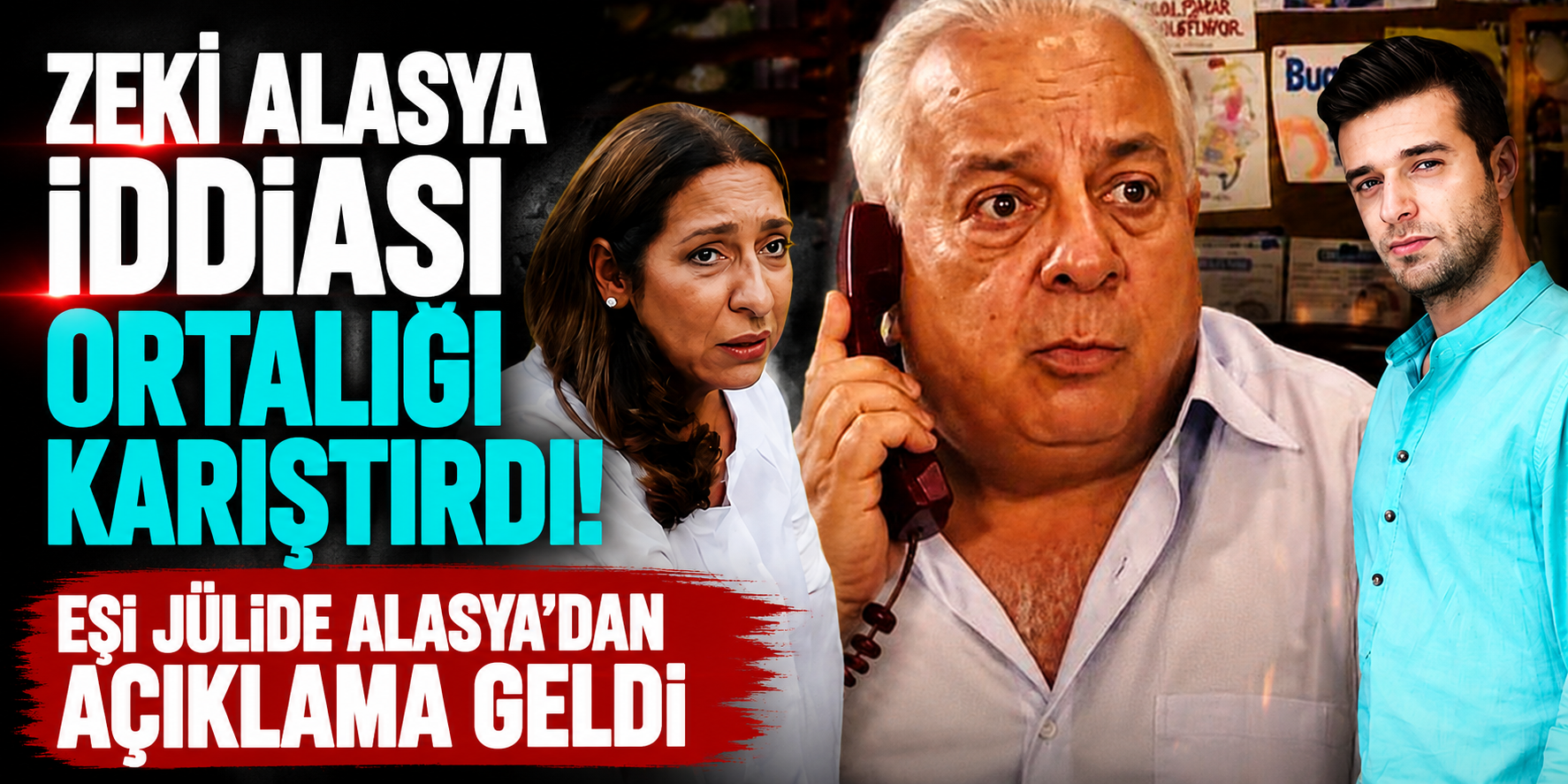 Zeki Alasya İddiası Ortalığı Karıştırdı! Eşi Jülide Alasya’dan Açıklama Geldi