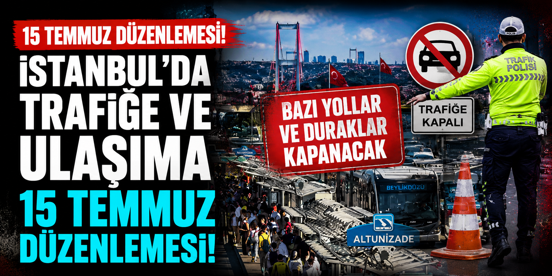 İstanbul’da Yarın Bazı Metrobüs Durakları Kapanacak! İşte Yeni Düzenleme