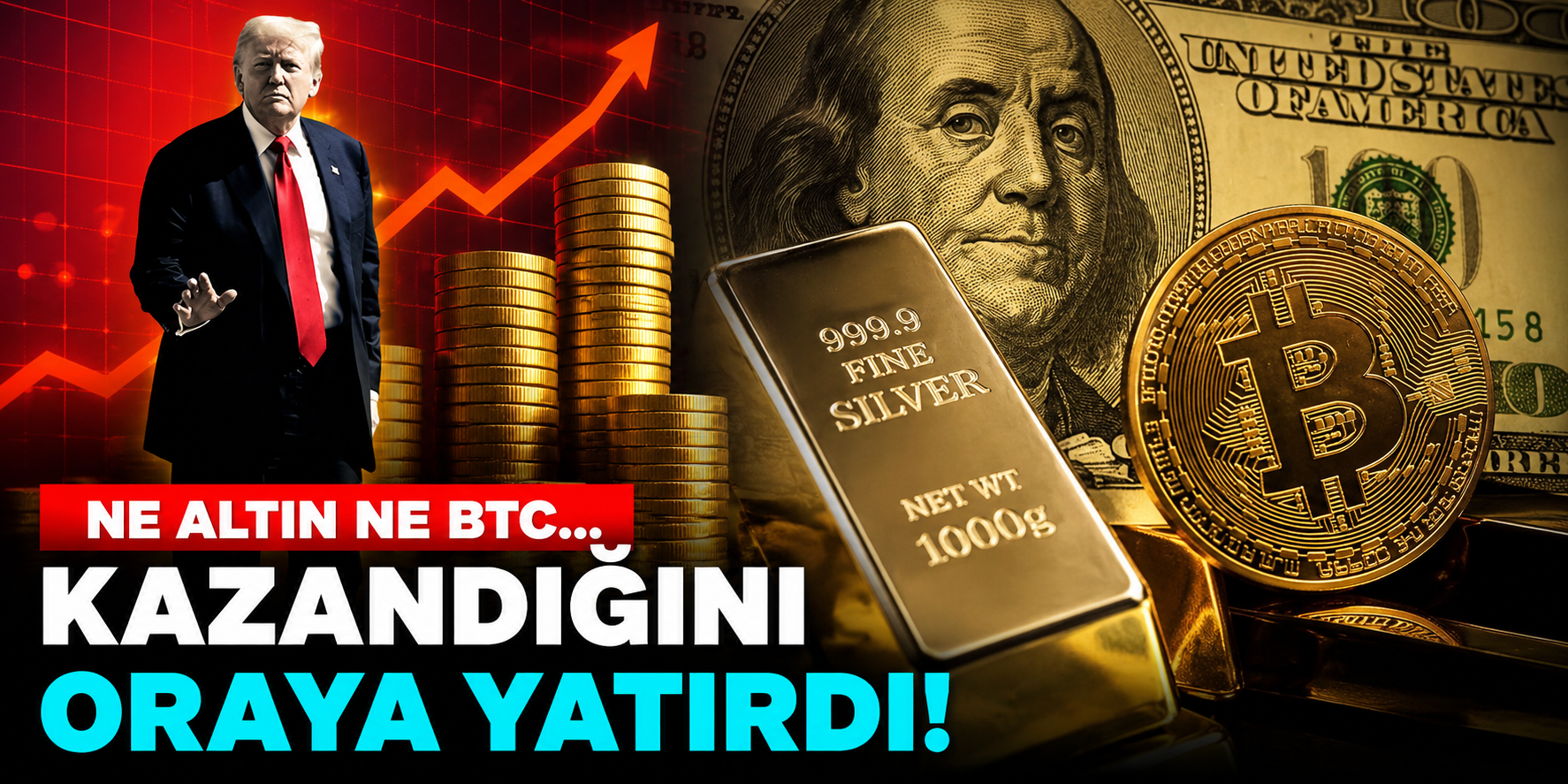 “Kripto Gelecektir” Demişti! Donald Trump’ın Güvenli Limanı Ortaya Çıktı