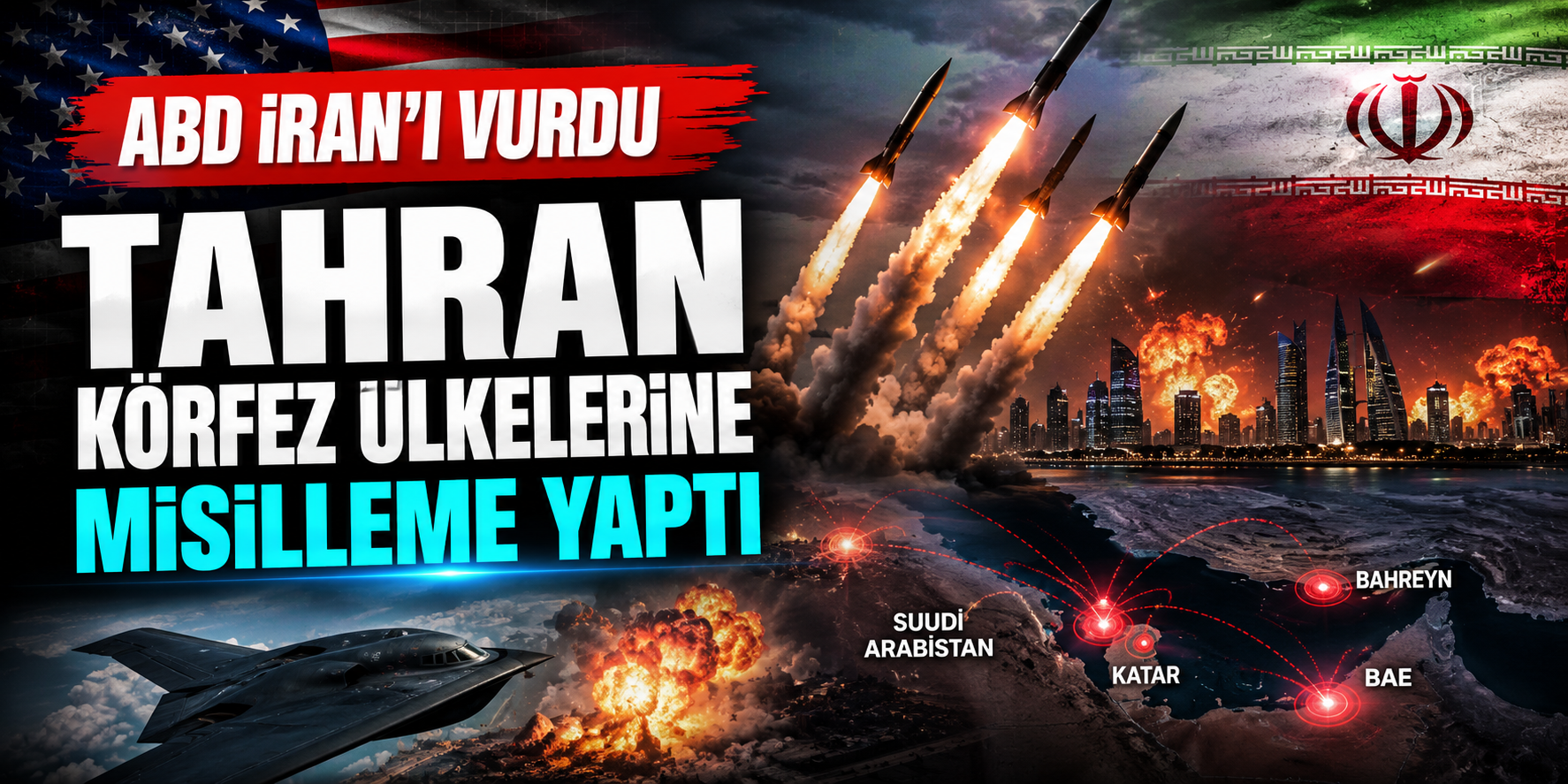 Körfez’de Gerilim Zirveye Çıktı! ABD’nin İran Operasyonu Sonrası Bölge Alarm Verdi