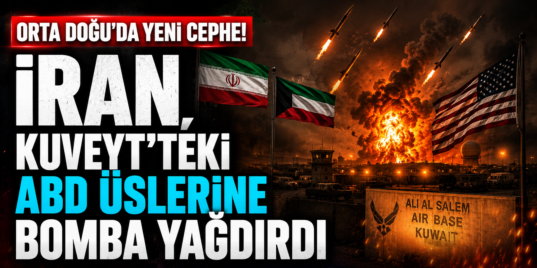 Ortadoğu Alev Alev! Nasr-2 Operasyonuyla ABD'nin Füze ve Radar Sistemleri Vuruldu!