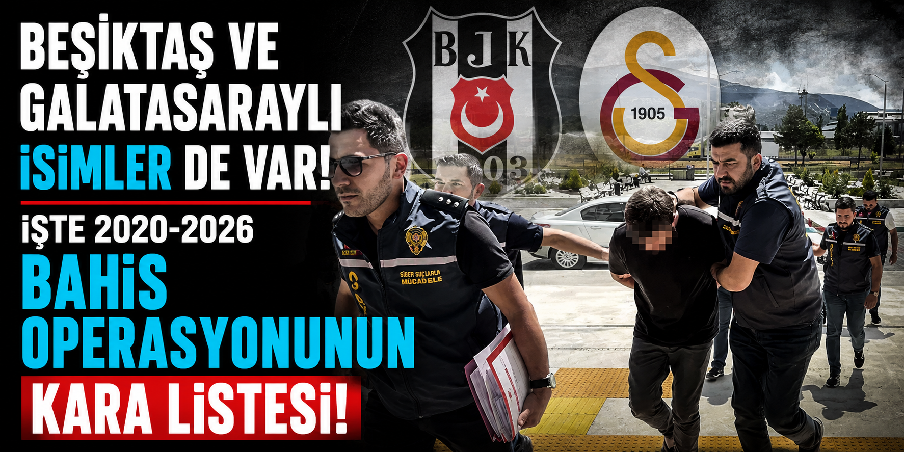 Türk Futbolunda Bahis Şikesi Depremi! Süper Lig Devlerinin Yöneticilerine Şafak Operasyonu!