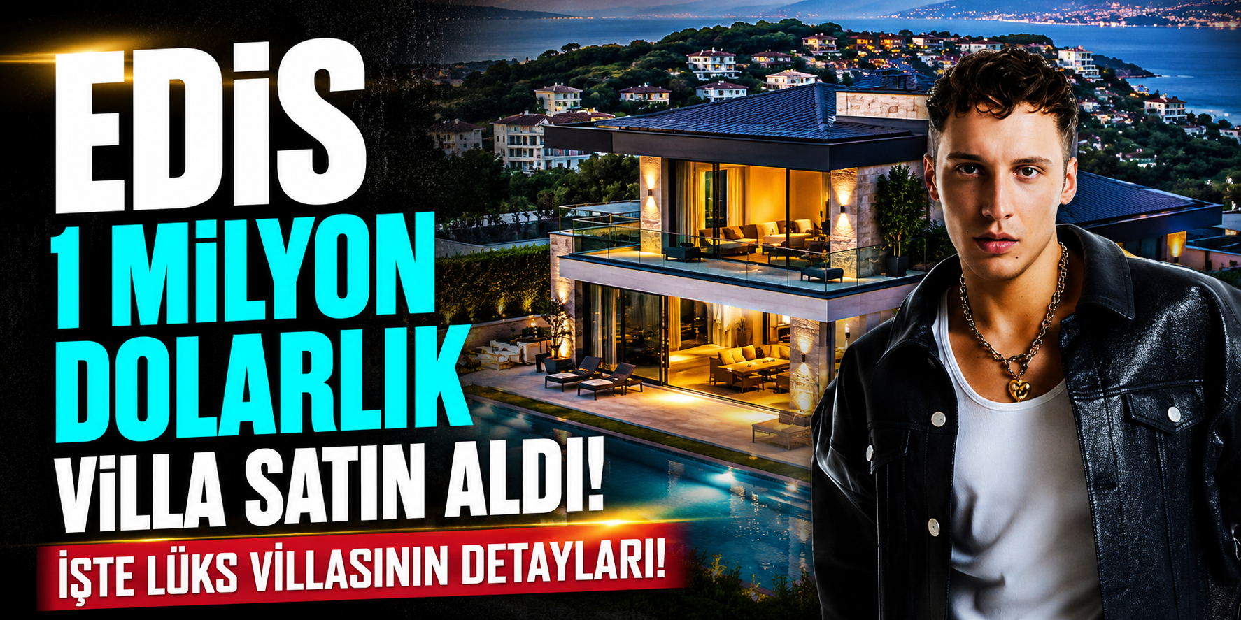 Sakız Adası Manzaralı Lüks Malikane! Edis'in Yeni Yazlığı Dudak Uçuklattı!