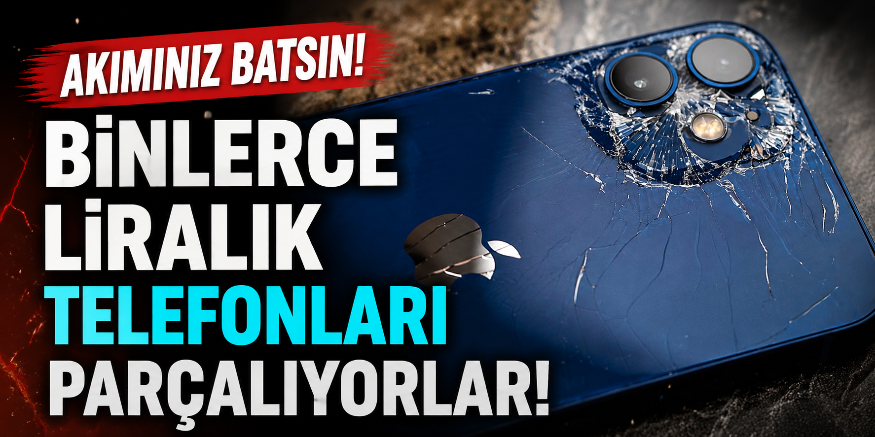 Kadınlar Başlattı, Erkekler Telefonlarını Çekiçledi: Binlerce Liralık iPhone'ları Kullanılmaz Hale Getiriyorlar!