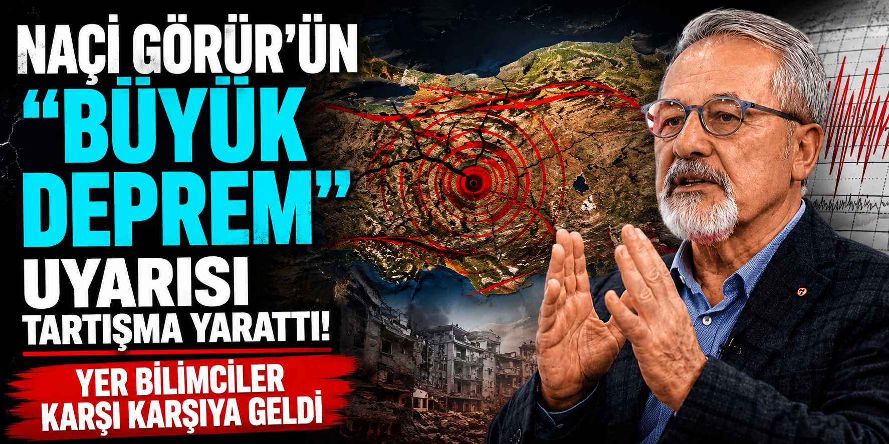 Naci Görür’ün “Büyük Deprem” Uyarısı Tartışma Yarattı! Yer Bilimciler Karşı Karşıya Geldi