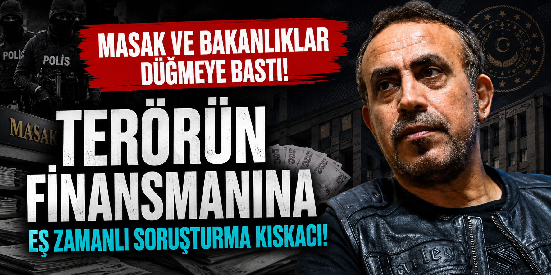 Terörün Finansmanına Eş Zamanlı Soruşturma Kıskacı: MASAK ve Bakanlıklar Düğmeye Bastı!