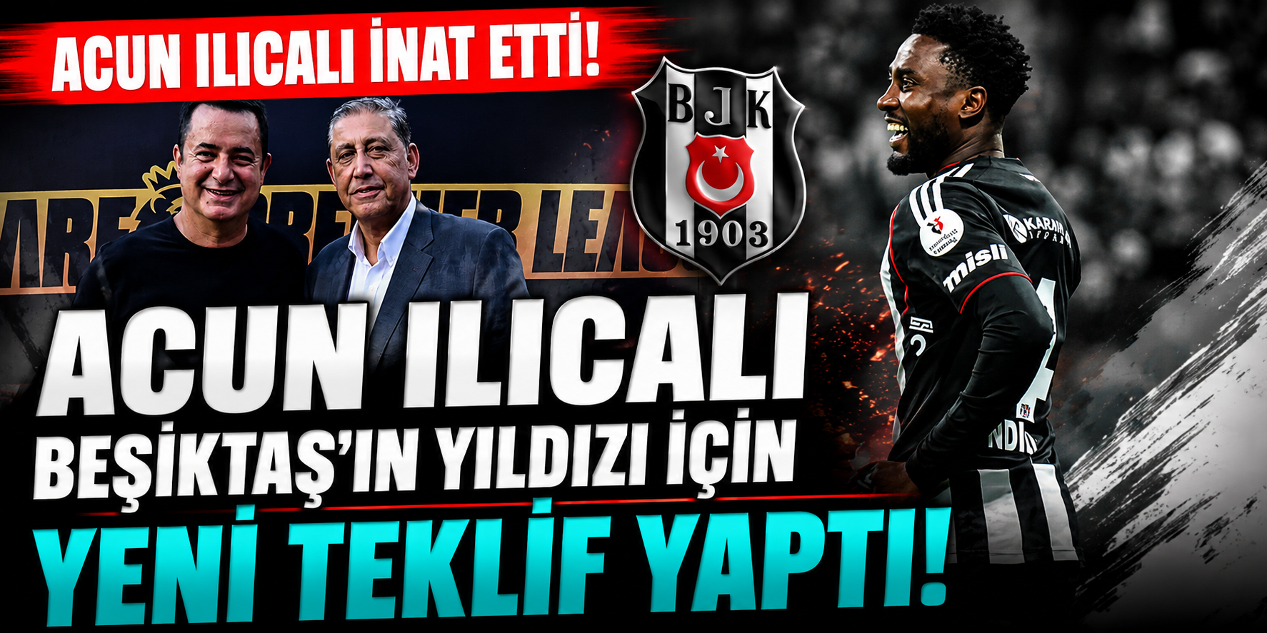 Parayı Basıp Alacak! Hull City Patronu Acun Ilıcalı’dan Beşiktaş’a Ndidi Çıkartması