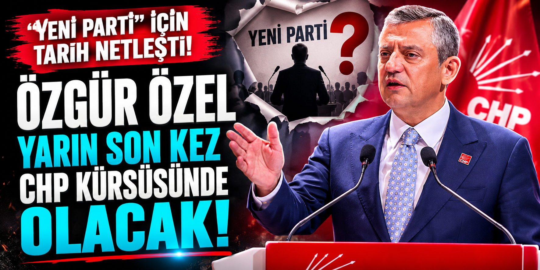 Özgür Özel Yeni Parti Ne Zaman Kuruluyor? Kuruluş Dilekçesi Tarihi Ve Partinin Adı
