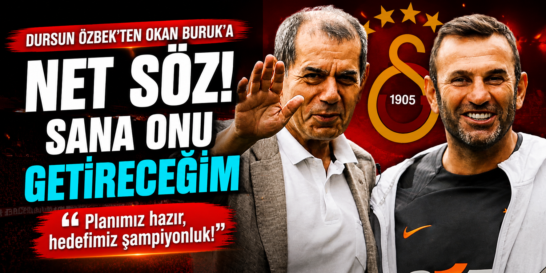 Süper Lig'de Yılın Transfer Bombası: Dursun Özbek’ten Okan Buruk’a Bruno Fernandes Sözü!