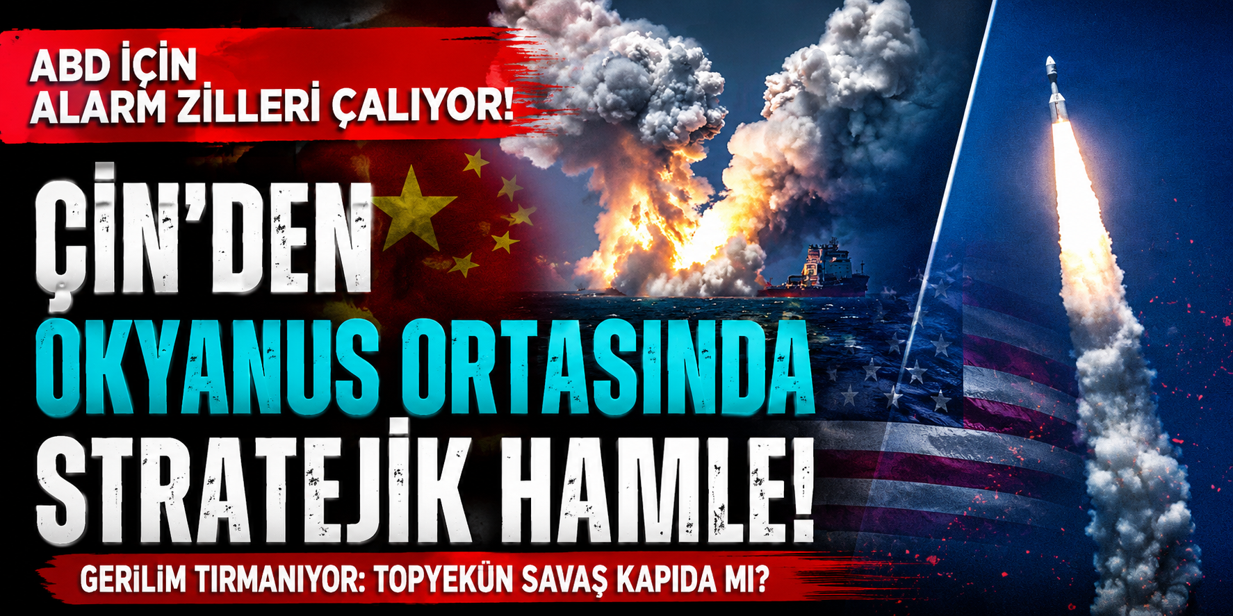 Okyanus Ortasında Şok Fırlatış: Çin'den ABD’nin Uzay Tekeline Ağır Darbe!