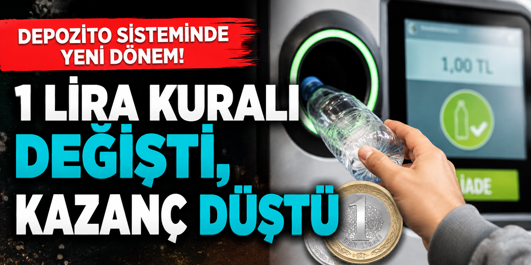 Toplu Ambalaj İade Edenlere Kötü Haber: 200 Adedin Üzerinde Teşvik Bedeli Yarı Yarıya Düşürüldü!