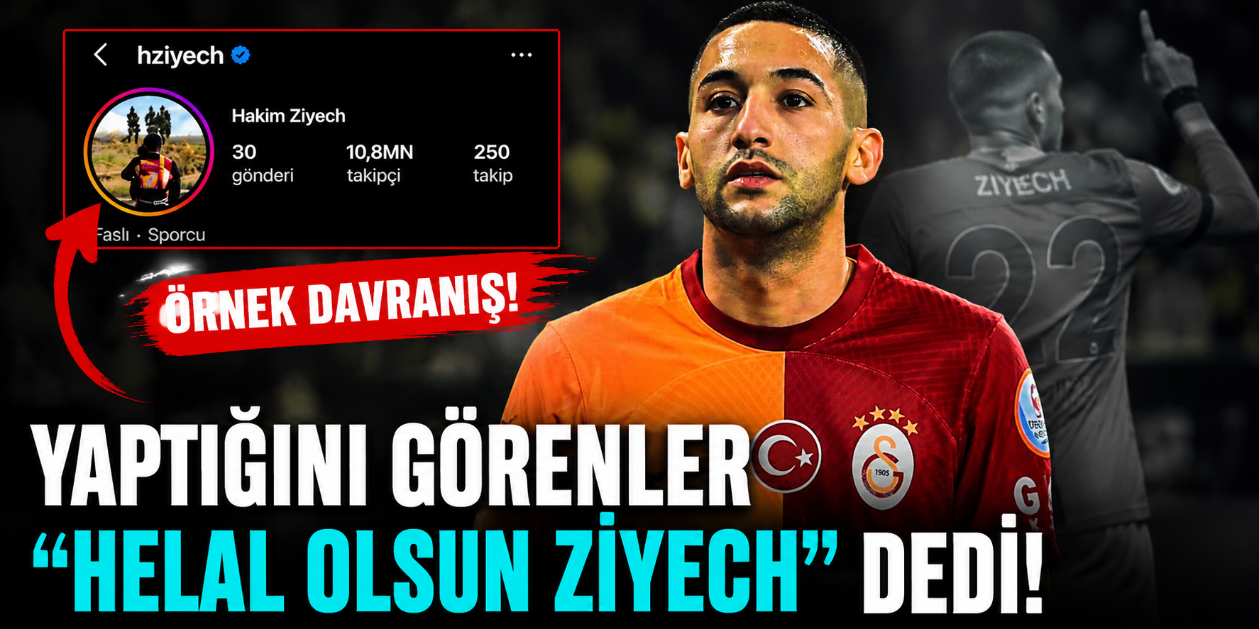 Hakim Ziyech'ten Filistin'e Unutulmaz Destek: Profil Fotoğrafıyla Anlamlı Mesaj!