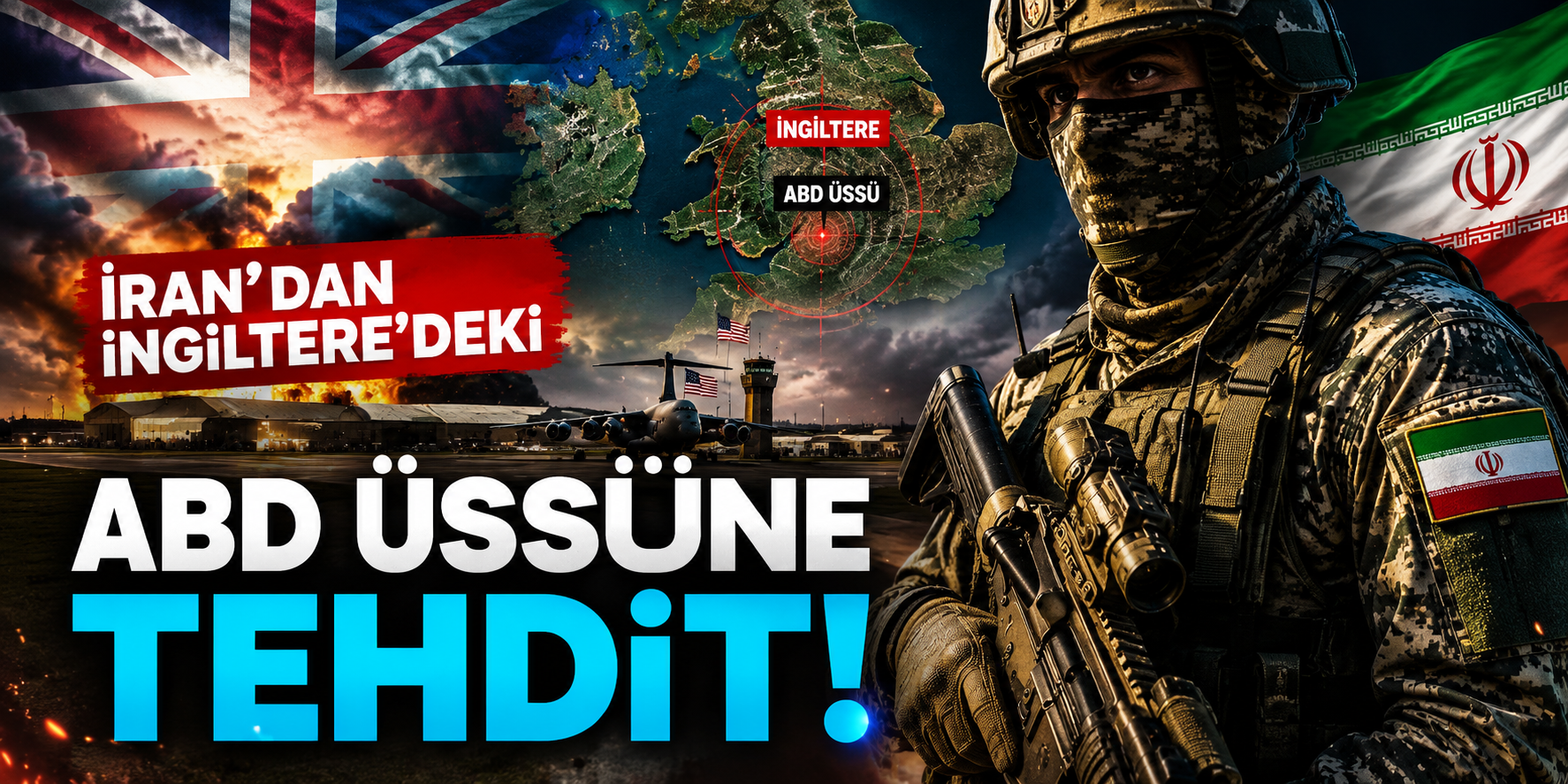 Orta Doğu’daki Çatışma Avrupa’ya Sıçrayabilir: İran’dan İngiliz Üslerine Kırmızı Çizgi!