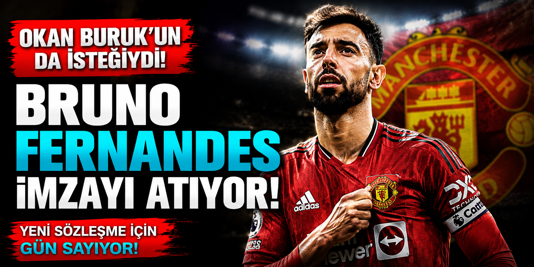 Galatasaray’ın Bruno Fernandes Hayali Suya Düştü: Manchester United Portekizli Yıldızı Bırakmıyor!