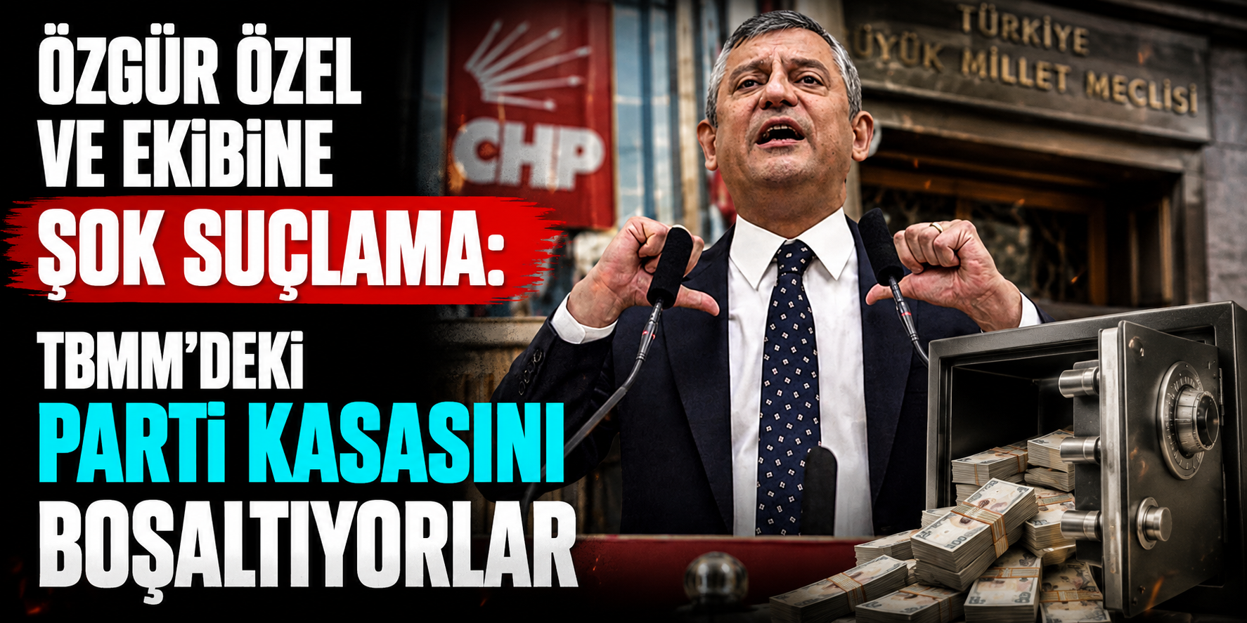 Gazeteci Barış Yarkadaş’tan CHP’yi Karıştıracak Şok İddia: "Özgür Özel Ve Ekibi Kasayı Boşaltıyor!"
