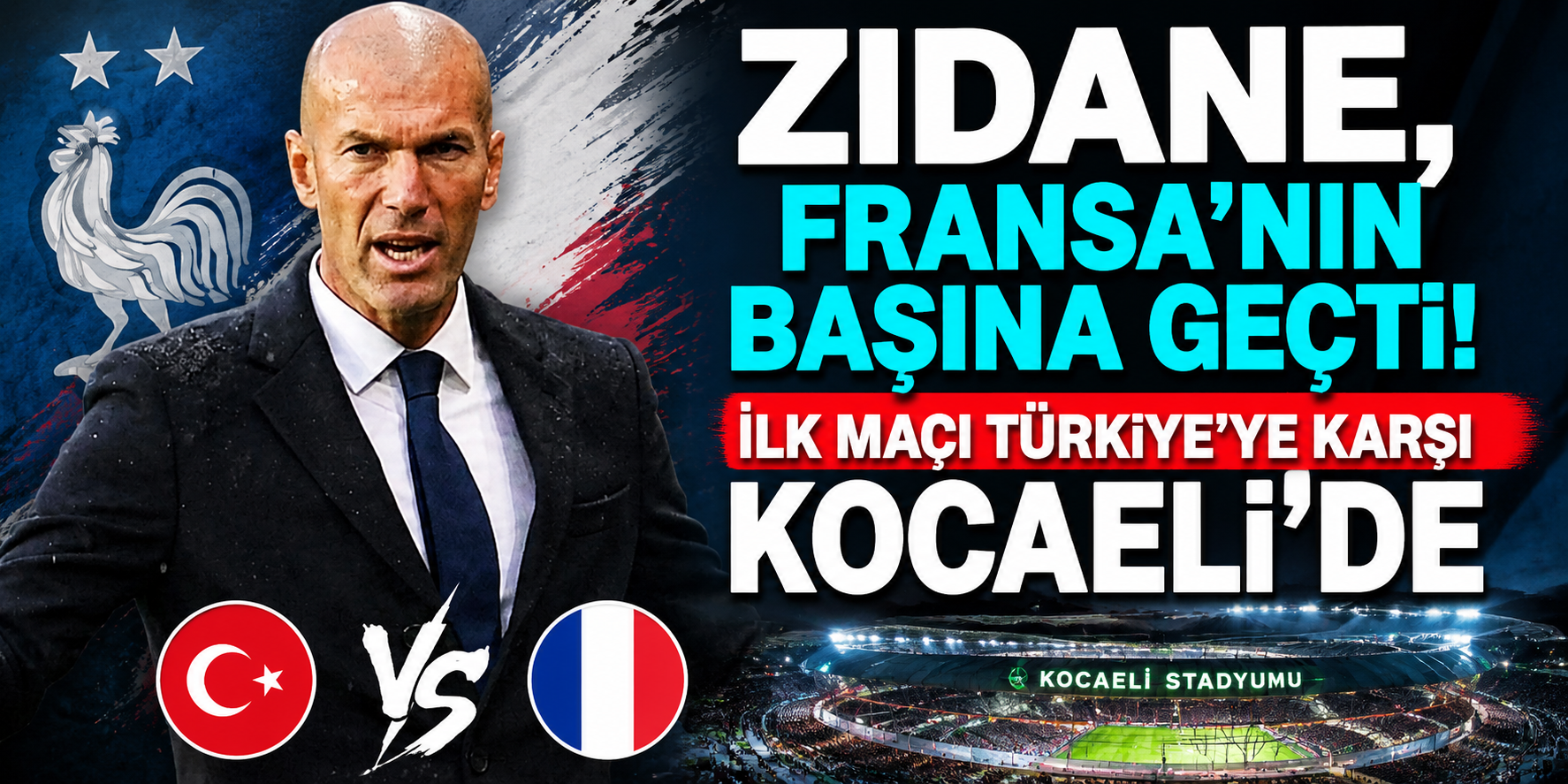 Fransa Milli Takımı'nda Devrim: Zinedine Zidane Dönemi Resmen Başladı!