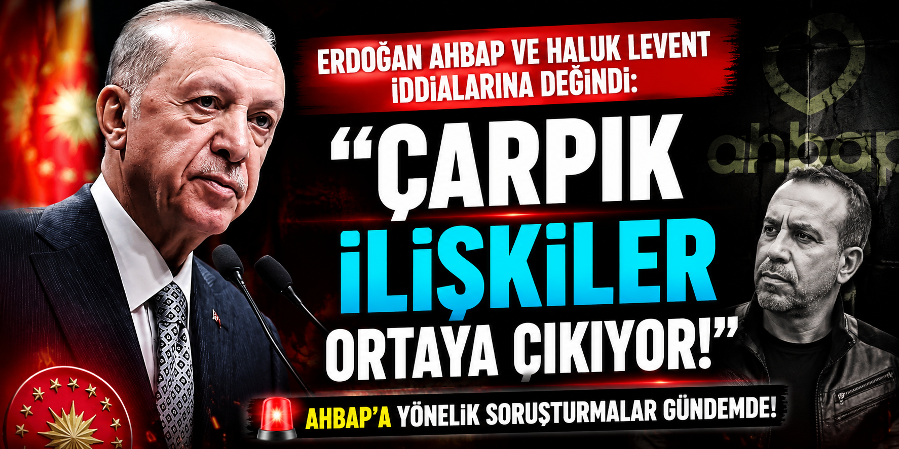 Erdoğan İsim Vermeden Ahbap Ve Haluk Levent İddialarına Değindi: "Çarpık İlişkiler Ortaya Çıkıyor!"