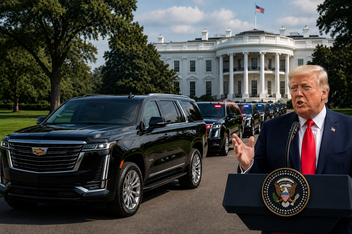 Trump'tan Beyaz Saray Filosuna Dev Harcama: 250 Adet Lüks Cadillac Escalade Siparişi Verildi!