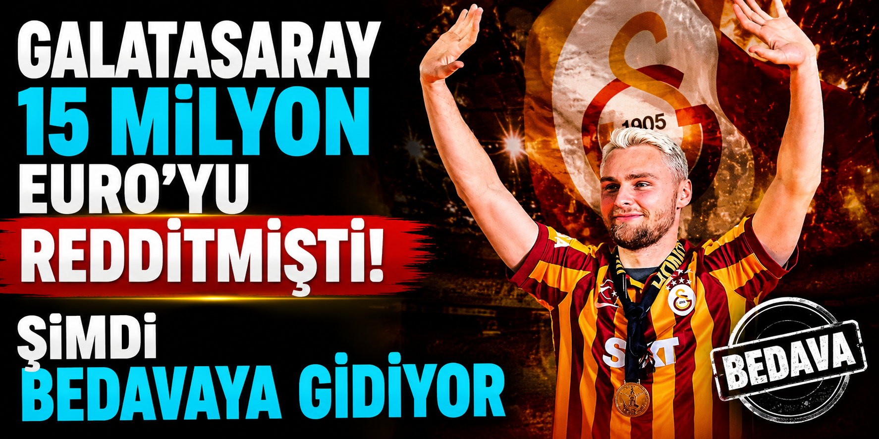 15 Milyon Euro Teklif Reddedilmişti: Galatasaray’da Victor Nelsson Defteri Kapanıyor!
