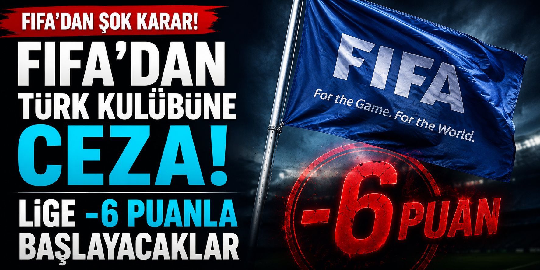 Adana Demirspor'a Bir Şok Daha: FIFA’dan 6 Puan Silme Cezası Geldi!