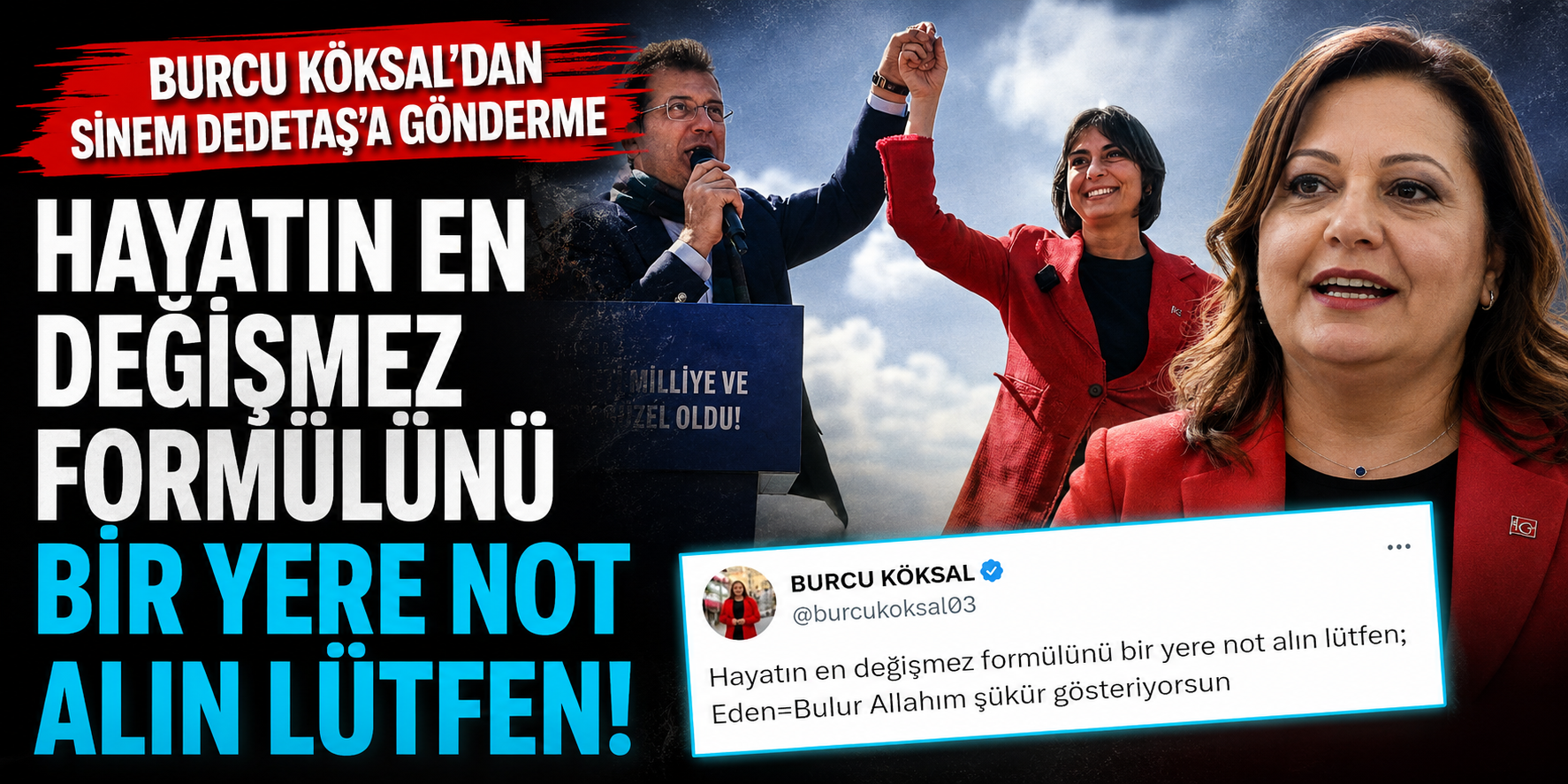 Sinem Dedetaş Gözaltına Alındı, Burcu Köksal’dan Şok Paylaşım Geldi: "Eden Bulur..."
