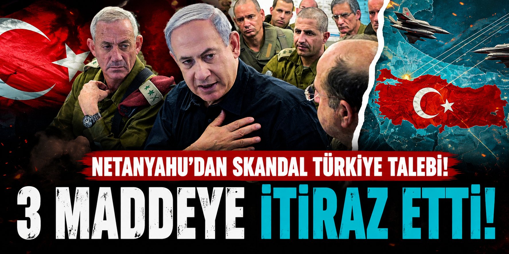Tel Aviv’den Skandal Hamle: Netanyahu Türkiye ve Katar’ın Masada Olmasını İstemedi!