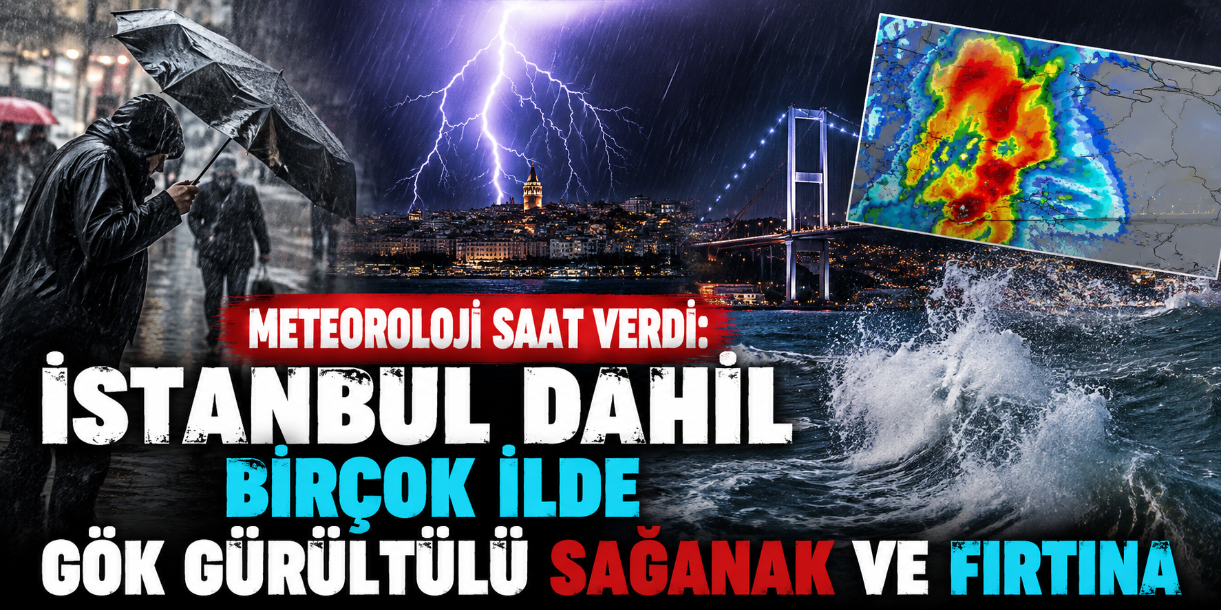 Sıcaklar Ve Sağanak Aynı Anda Bastırıyor: Meteoroloji'den İstanbul Ve 11 İl İçin Saatli Uyarı!