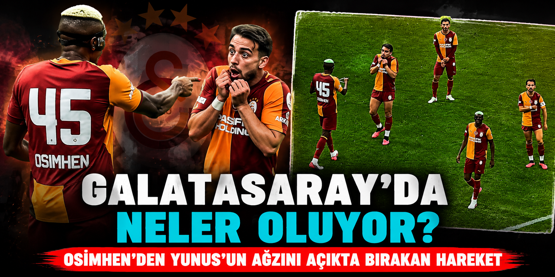 RAMS Park’ta Kaptanlık Krizi Mi? Victor Osimhen Pazubandı Takmayı Reddetti!