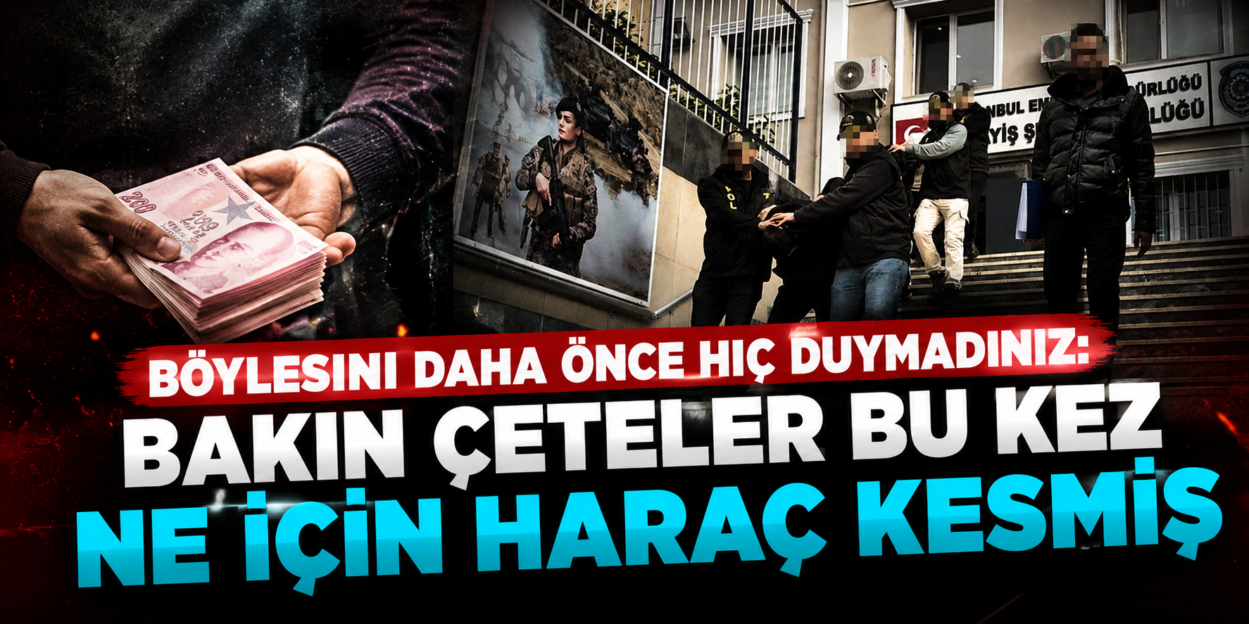 İş İnsanlarına "Sokak Hakkı" Haracı: İstanbul Merkezli 3 İlde Çeteye Şafak Baskını!