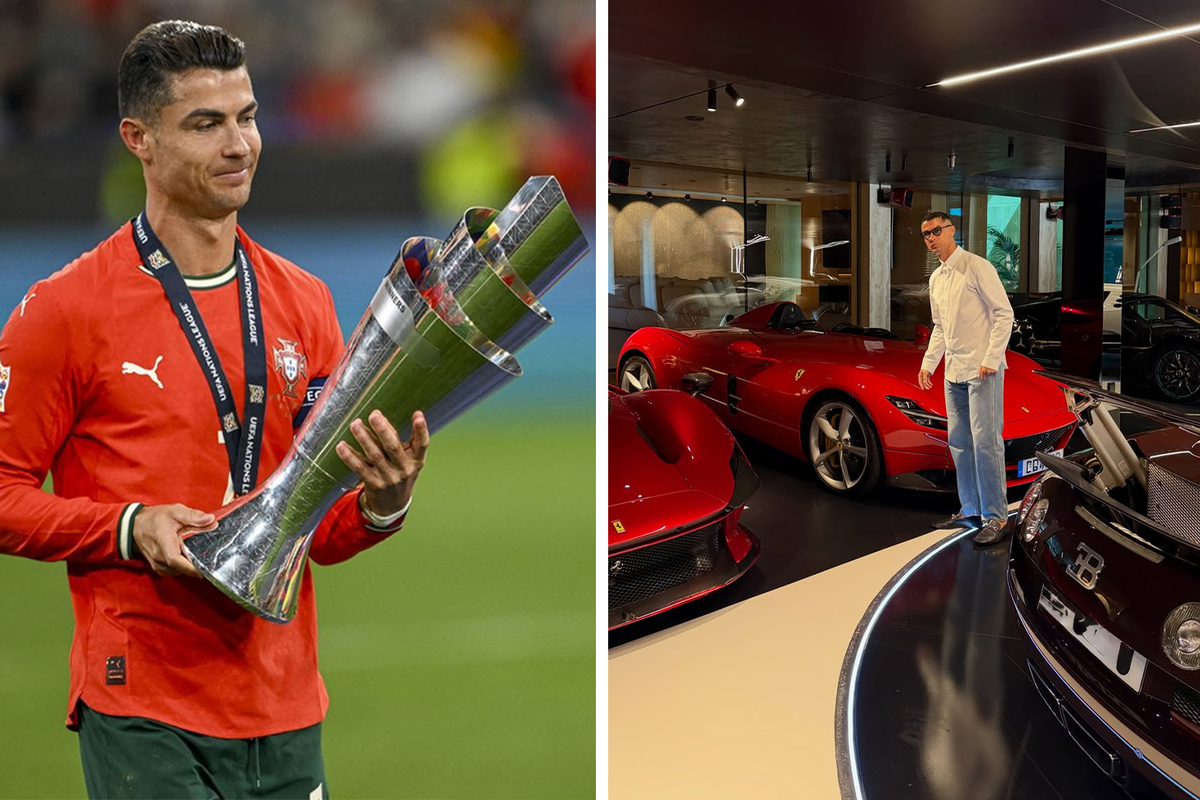 Cristiano Ronaldo Servet Değerindeki Araç Koleksiyonuyla Gövde Gösterisi Yaptı!