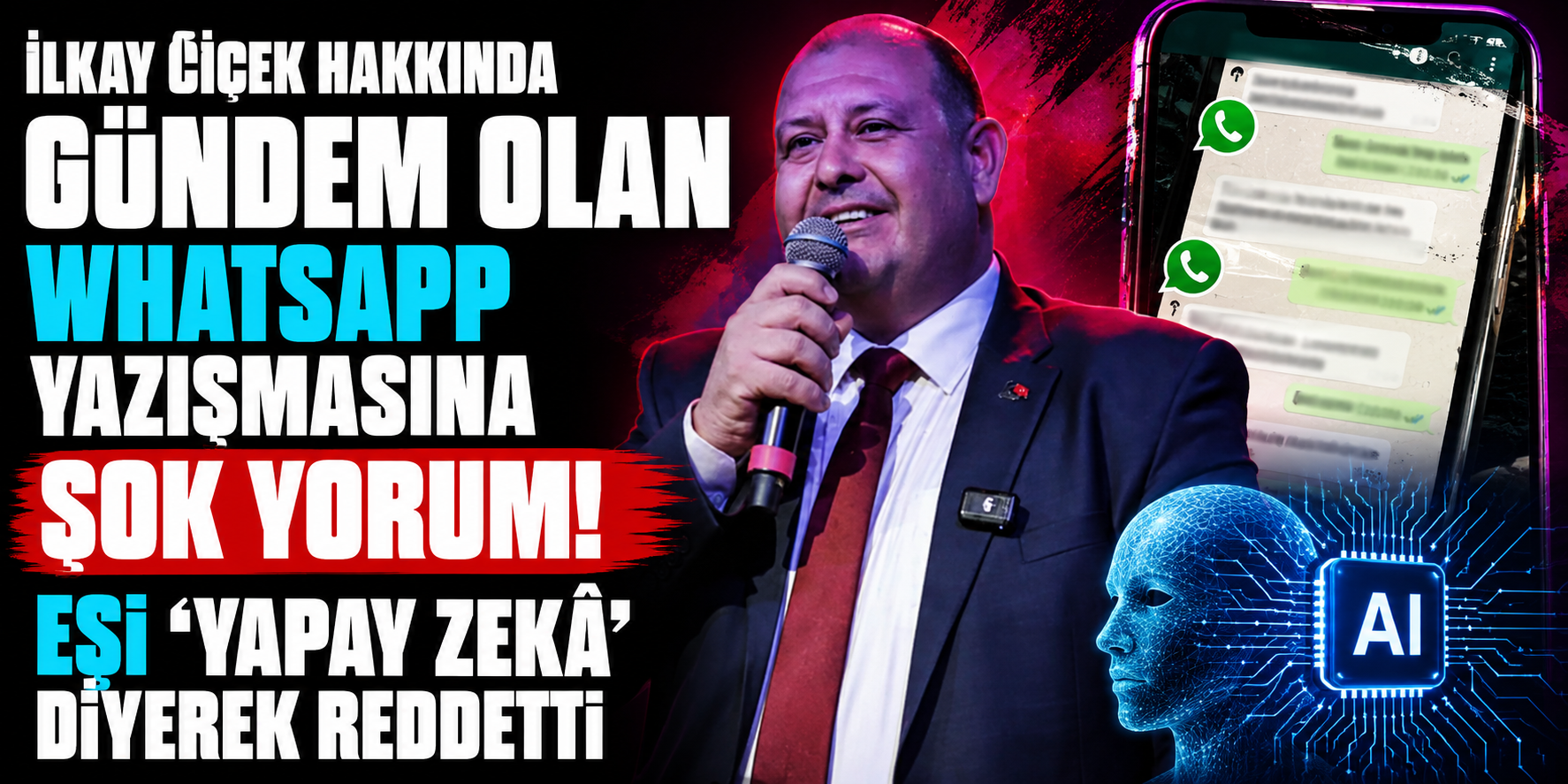 İlkay Çiçek hakkında gündem olan WhatsApp yazışmasına şok yorum! Eşi 'yapay zekâ' diyerek reddetti