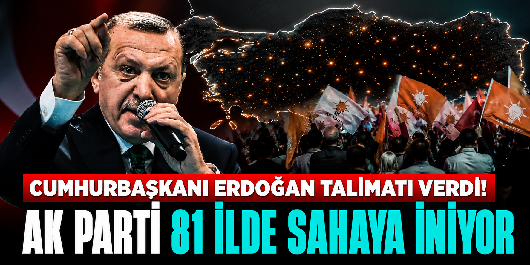 Beştepe’den "Terörsüz Türkiye" Talimatı! AK Parti Eylül Ayında 81 İlde Sahaya İniyor!