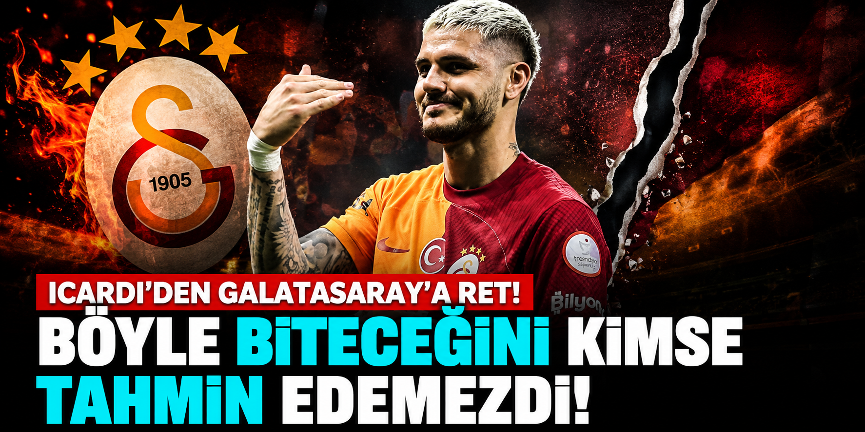 Icardi’den Galatasaray’a Büyük Şok! Dev Veda Töreni Masada Kaldı!