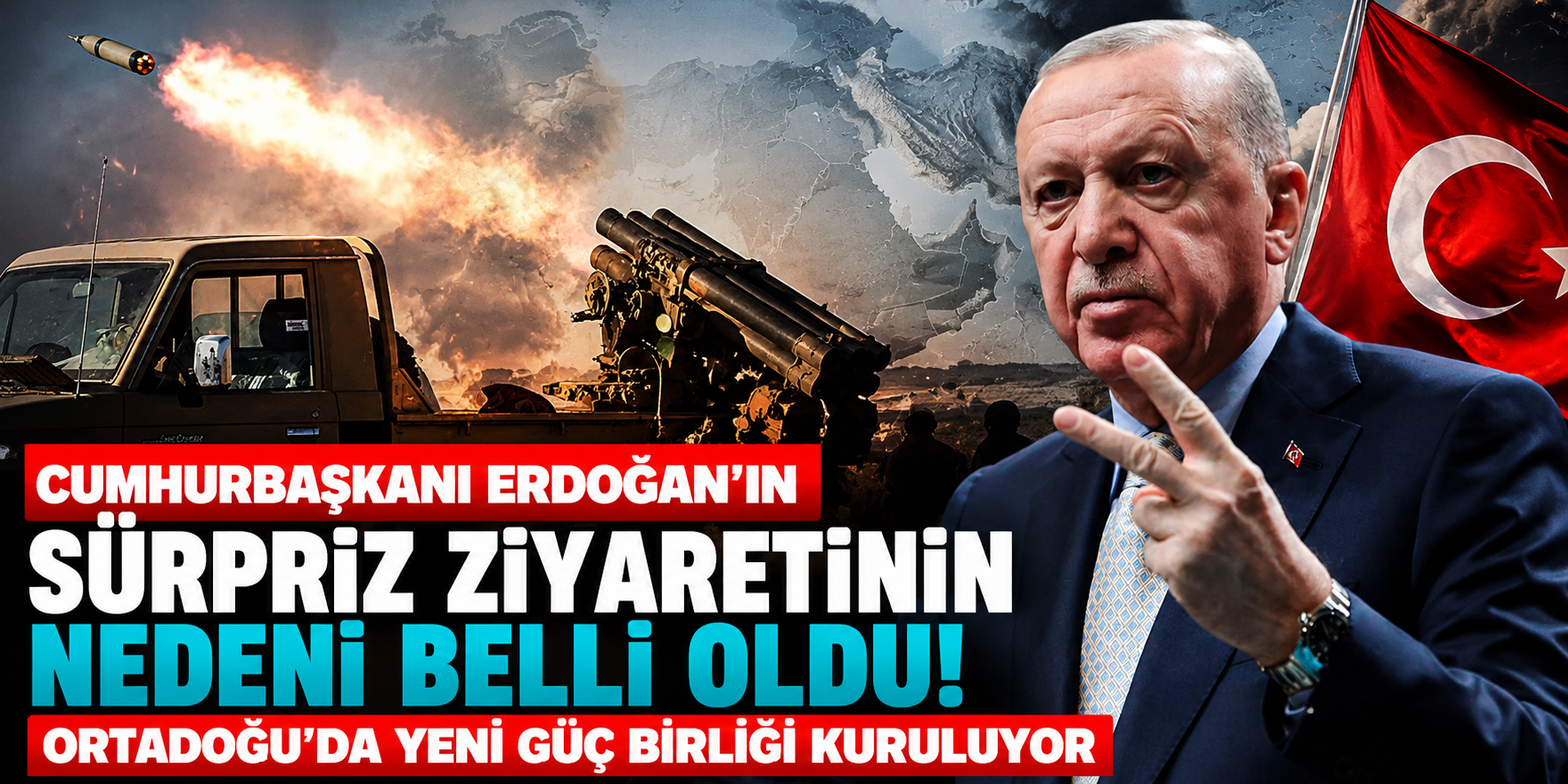 Orta Doğu’da Kartlar Yeniden Dağıtılıyor! Üç Ülkeden Dev Askeri İttifak!