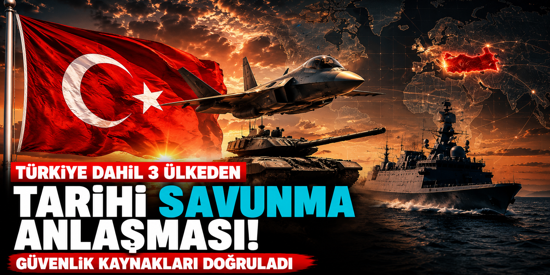 Siyasi Ve Askeri Kartlar Yeniden Dağıtılıyor! Üç Ülkeden Dev Savunma Paktı!
