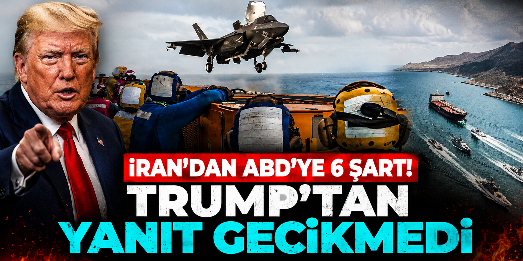 Hürmüz Boğazı İçin İran’dan ABD’ye 6 Şart: “Savaş Tazminatı” Talebine Trump’tan Karşı Hamle