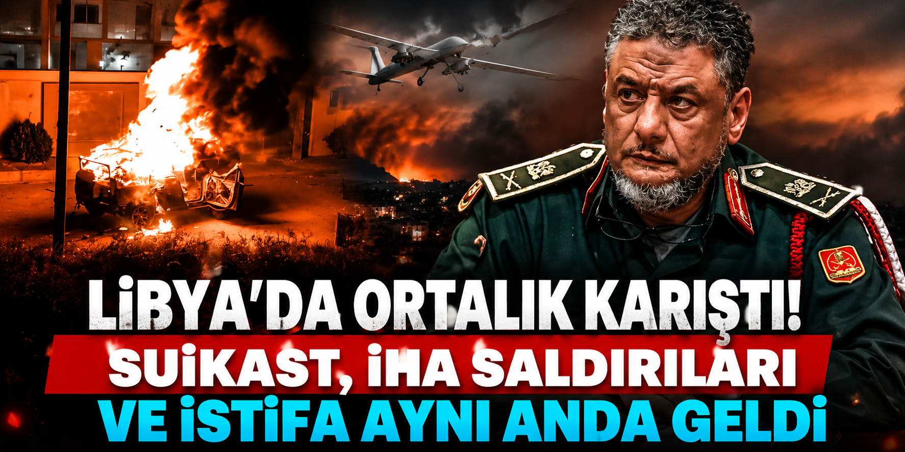 Libya’da Ne Oluyor? Bingazi’de Üst Düzey Komutan Öldürüldü, Zaviye’de Petrol Tesisleri Vuruldu