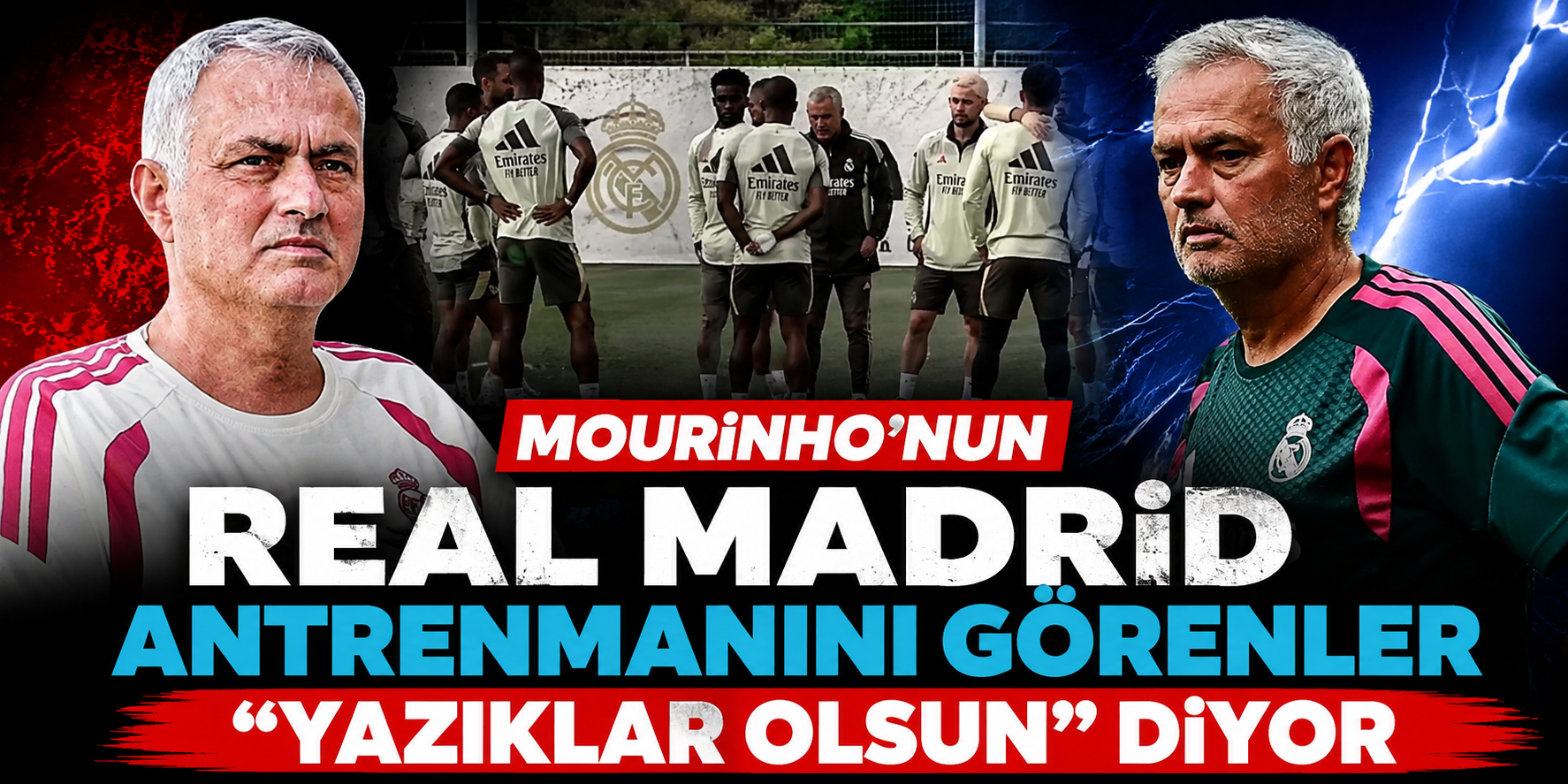 Jose Mourinho’nun Real Madrid Antrenmanı Fenerbahçelileri Kızdırdı