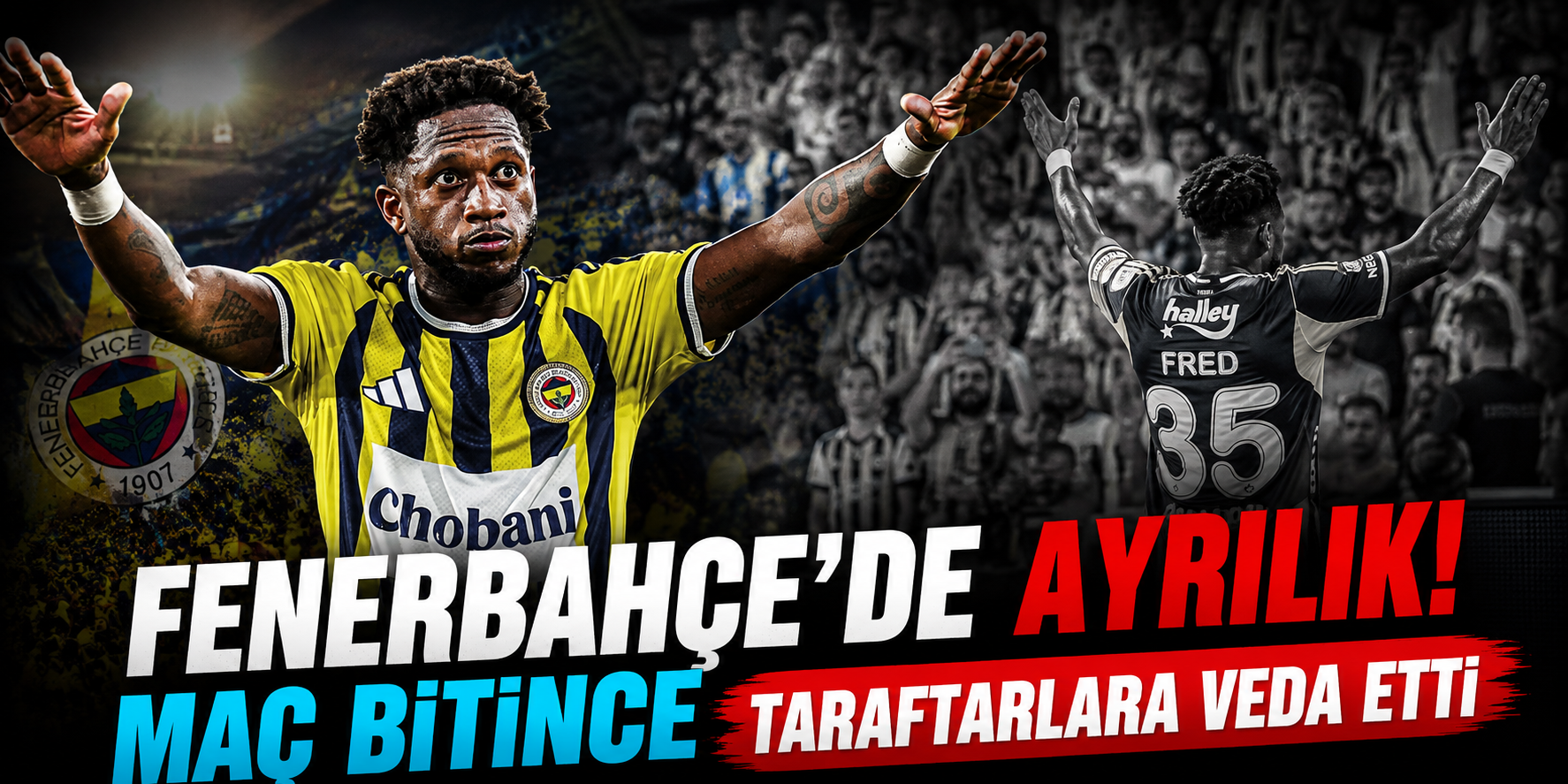 Fred Fenerbahçe’ye Veda mı Etti? Maç Biter Bitmez Tribüne Koştu, Yaptığı Hareket Taraftarı Şaşırttı